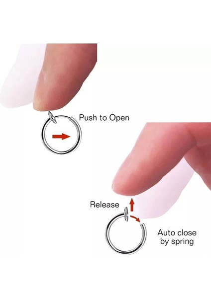 Deliksiz Haç Sallantılı Fake Çelik Göbek Piercing