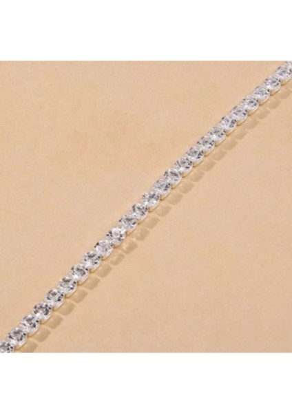 Su Yolu Swarovski Taşlı Kolye