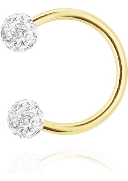 Cerrahi Çelik Kıkırdak Piercing 8mm