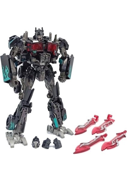 Yangmei Optimus Prime Aksiyon Figürü Nemesis Prime Renk, Deformasyon Robot Oyuncak Kamyon Araba Mode (Yurt Dışından)