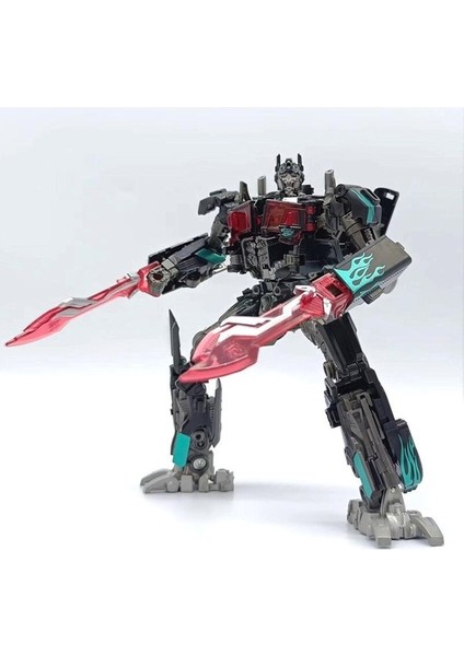 Yangmei Optimus Prime Aksiyon Figürü Nemesis Prime Renk, Deformasyon Robot Oyuncak Kamyon Araba Mode (Yurt Dışından)