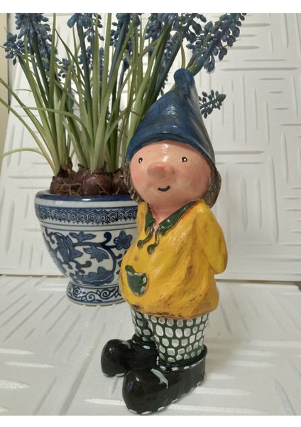 El Yapımı Bahçe Decor Polyester Erkek Cüce indirimleri