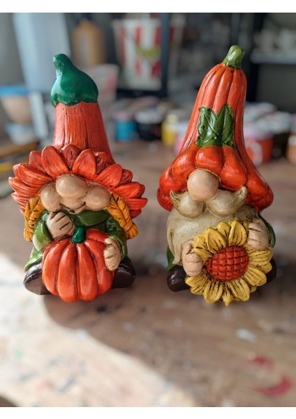 Şans Büyük Boy Cüce Dekoratif Biblo Heykel Hediyelik Bahçe Dekorasyon Süsleme fırsatları