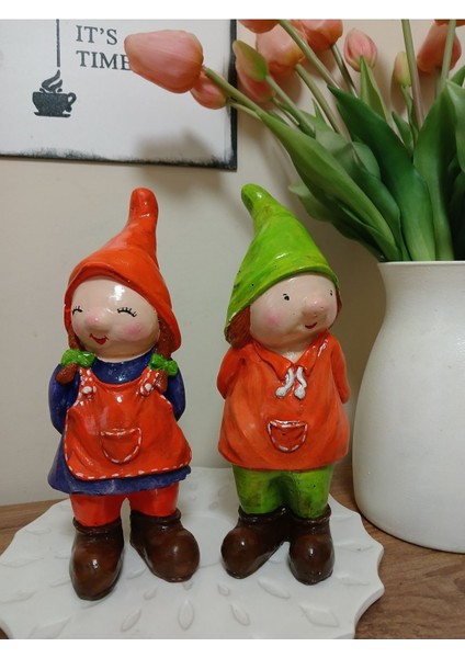 Bahçe Cücesi El Boyama Erkek Cüce 1 Adet