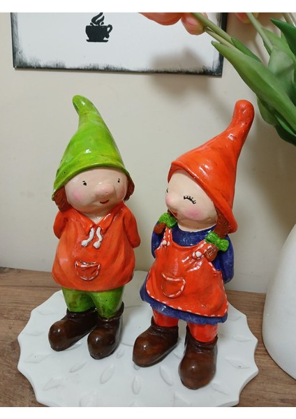 Bahçe Cücesi El Boyama Erkek Cüce 1 Adet modelleri