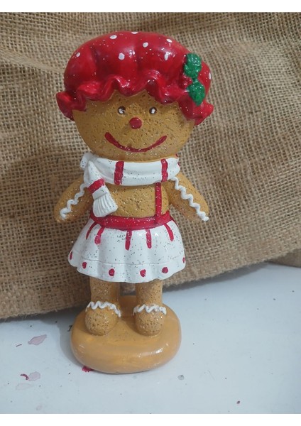 Yeni Yıl Gingerbread 2'li Dekoratif Biblo Set indirimleri