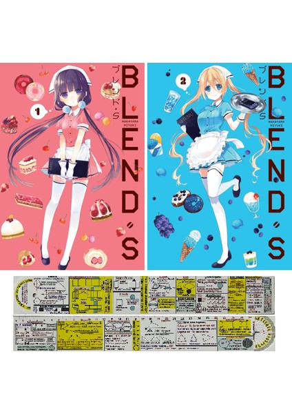 Blend S 1. ve 2. Ciltler Manga Seti (Matematik Öğreten Cetvel)