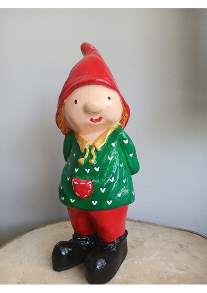 Yılbaşı Erkek El Yapımı Bahçe Decor Cüce 1 Adet fırsatları