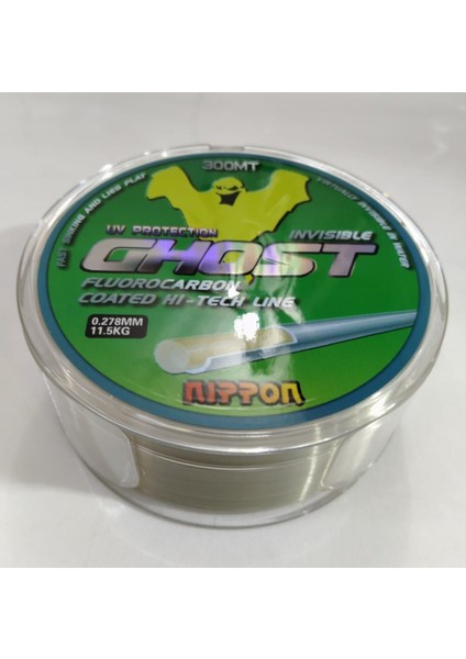 Ghost 300 mt Fluorocarbon Misina - 0,27 mm