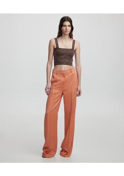 Pileli Wide Leg Fit Pantolon Is1250003107019 fiyatları