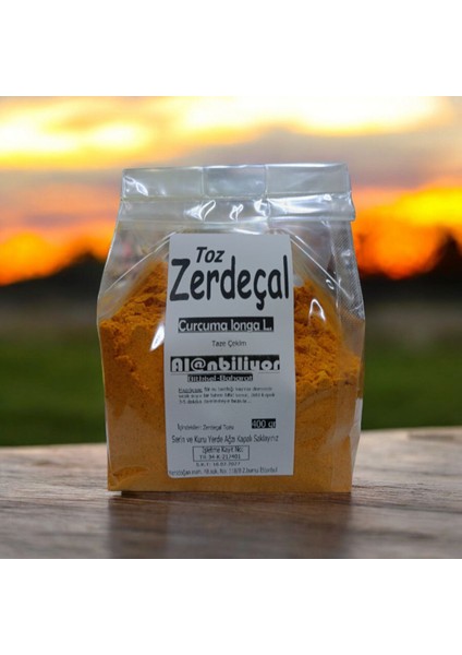 Toz Zerdeçal 150 gr Taze Çekilmiş Katkısız