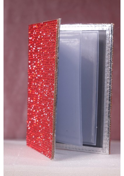 Kırmızı Taşlı Ruhsat Kılıfı modelleri