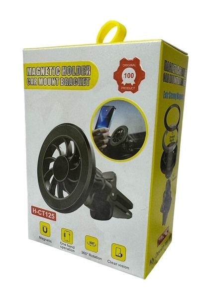 H-CT125 Ekstra Güçlü Manyetik Araç Içi Telefon Tutucu