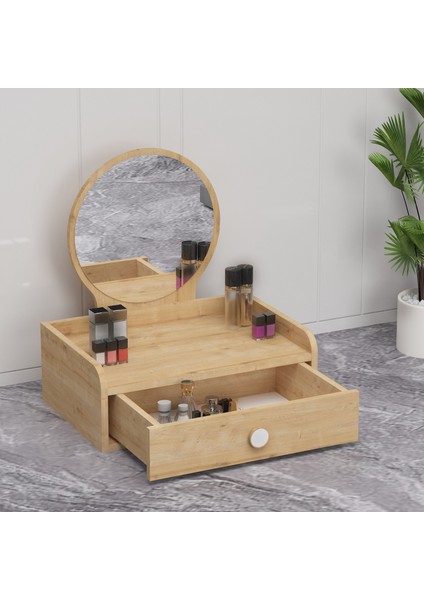 Aura Aynalı Çekmeceli Makyaj Masası Organizer, Safirmeşe - Aura fırsatları