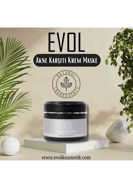 Akne Karşıtı Krem Maske 250ML