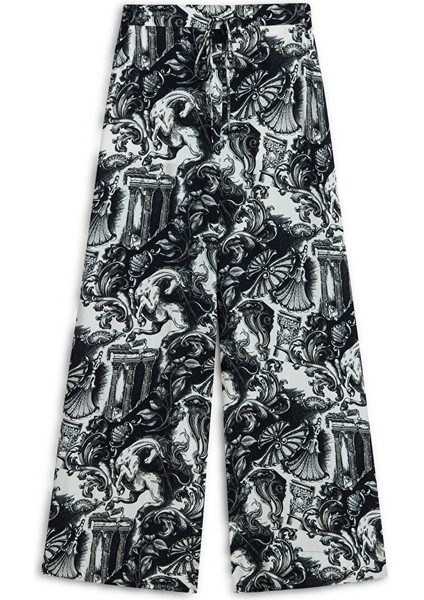Desenli Palazzo Fit Pantolon TS1250003116AB1