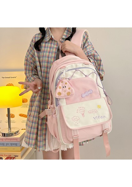 2025 Yeni Öğrenci Büyük Kapasiteli Okul Çantası (Yurt Dışından)