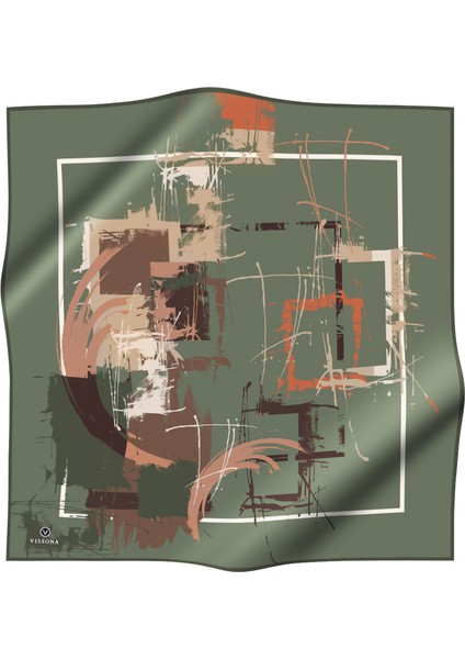 Tivil Çağla Yeşili Desenli Ipek Eşarp Dgn50788-01-15 fiyatları