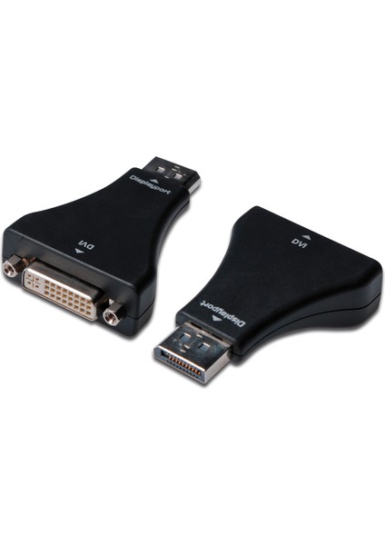 DisplayPort (DP) &lt;-&gt; DVI-I Adaptörü, DP Erkek - DVI-I (24+5) Dişi