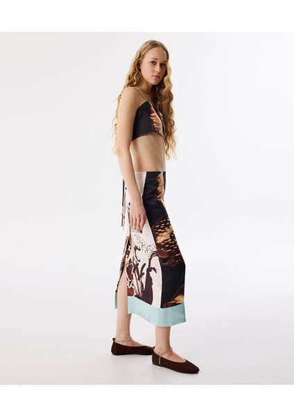 Desenli Viskoz Etek TS1250004092074 fiyatları