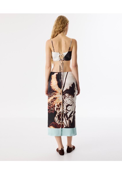 Desenli Viskoz Etek TS1250004092074 modelleri