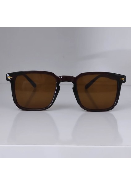Kare Güneş Gözlüğü Kahverengi Unisex fiyatları