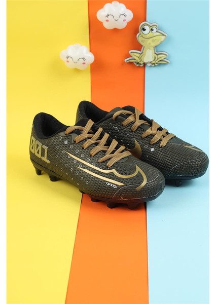Erkek Çocuk Krampon Çim Saha Erkek Çocuk Futbol Ayakkabı Çivili Futbol Spor Ayakkabısı