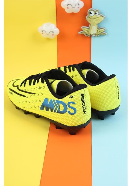 Erkek Çocuk Krampon Çim Saha Erkek Çocuk Futbol Ayakkabı Çivili Futbol Spor Ayakkabısı fırsatları