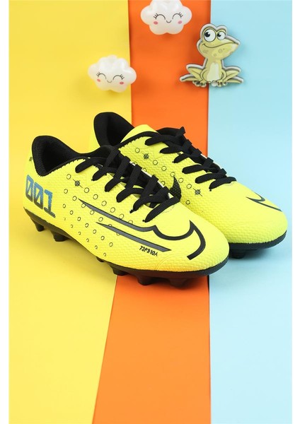Erkek Çocuk Krampon Çim Saha Erkek Çocuk Futbol Ayakkabı Çivili Futbol Spor Ayakkabısı indirimleri