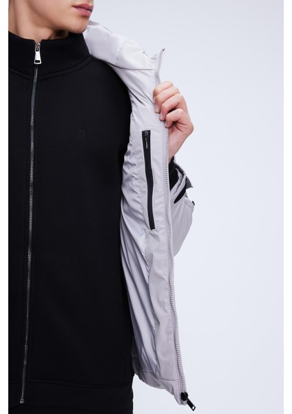 Taş Regular Fit Hakim Yaka Kapüşonlu Kaban fırsatları