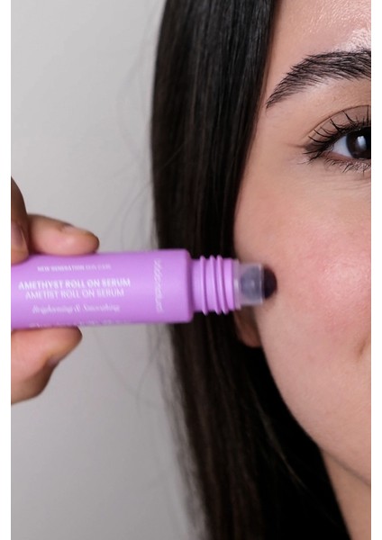 Ametist Roll On Anti Aging Yüz Masaj Serumu 10 ml