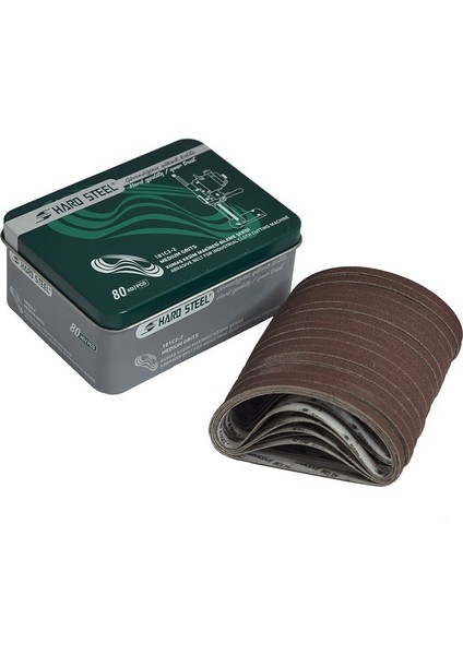 Dik Kumaş Kesim Motoru Bileme Şerit (Medium) Metal Kutu / 181C2-2 80 Adet