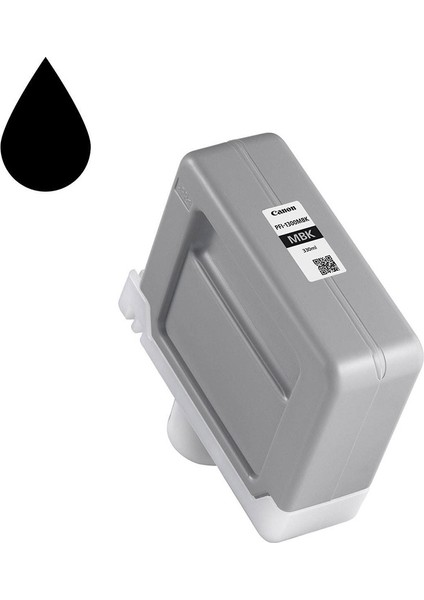 ® Canon PFI-1300 Mbk (Matt Black) Mat Siyah Plotter Orijinal Mürekkep Kartuş 330 Ml. (0810C001)