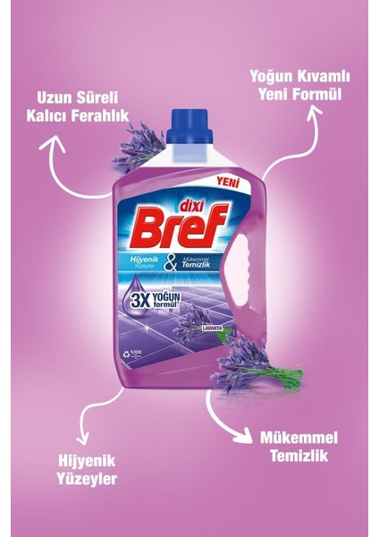 Yüzey Temizleyici Lavanta 2x 2.5 lt 2'li Set