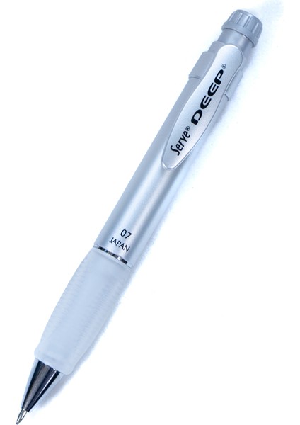 Serve Deep Kırtasiye Versatil Mekanik Kurşun Kalem 0.7 mm Metalik Yumuşak Uçlu Ergonomik Tasarım