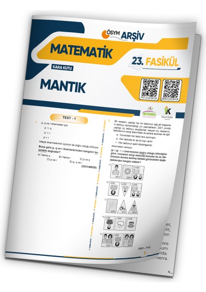 2025 Ales Matematik Mantık Ösym Çıkmış Soru Bankası Modüler Set Çözümlü 23.fasikülü