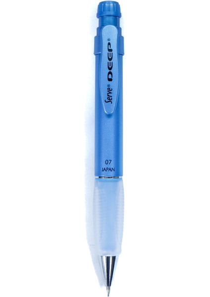 Serve Deep Kırtasiye Versatil Mekanik Kurşun Kalem 0.7 mm Metalik Yumuşak Uçlu Ergonomik Tasarım