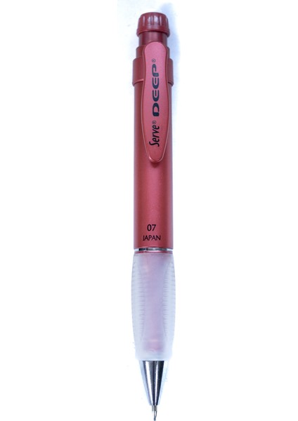 Serve Deep Kırtasiye Versatil Mekanik Kurşun Kalem 0.7 mm Metalik Yumuşak Uçlu Ergonomik Tasarım