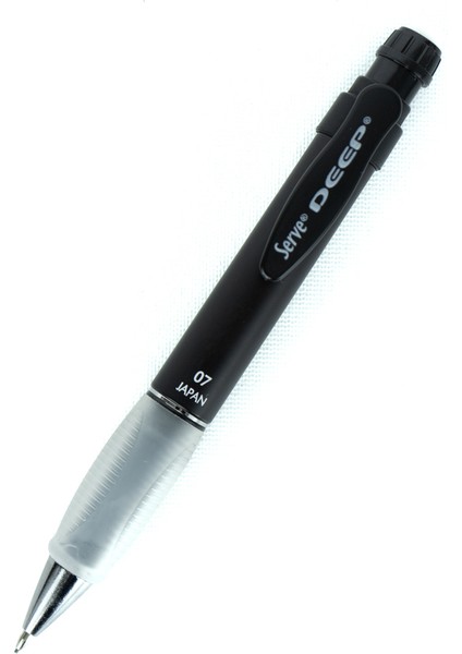 Serve Deep Kırtasiye Versatil Mekanik Kurşun Kalem 0.7 mm Metalik Yumuşak Uçlu Ergonomik Tasarım