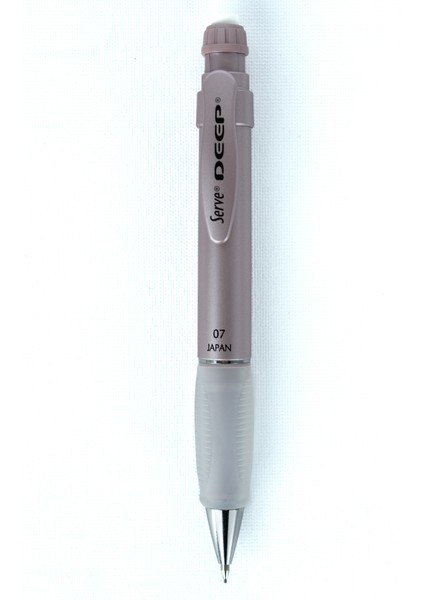 Serve Deep Kırtasiye Versatil Mekanik Kurşun Kalem 0.7 mm Metalik Yumuşak Uçlu Ergonomik Tasarım