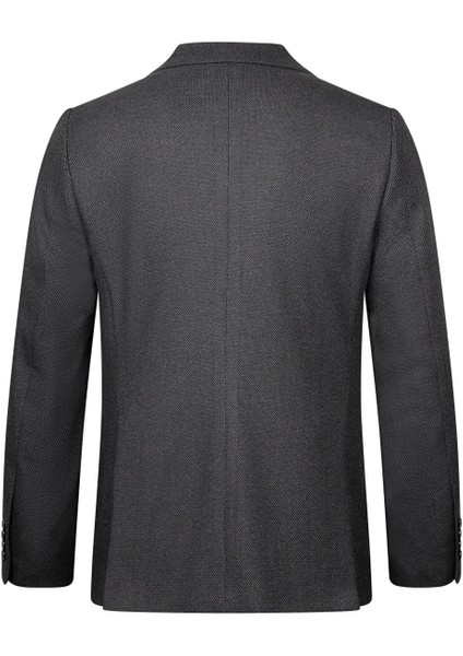 Siyah Comfort Fit Mono Yaka Klasik Ceket fiyatları