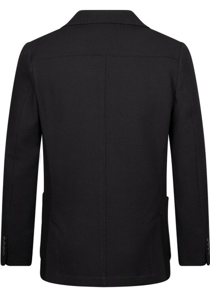Siyah Slim Fit Mono Yaka Klasik Ceket fiyatları