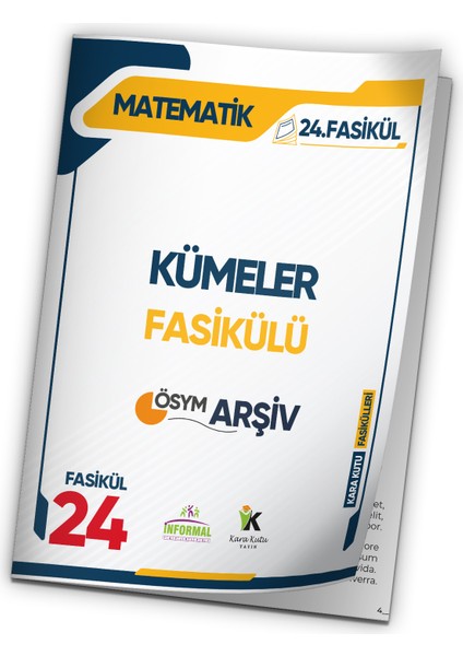 2025 Ales Matematik Kümeler Ösym Çıkmış Soru Bankası Modüler Set Çözümlü 24.fasikülü