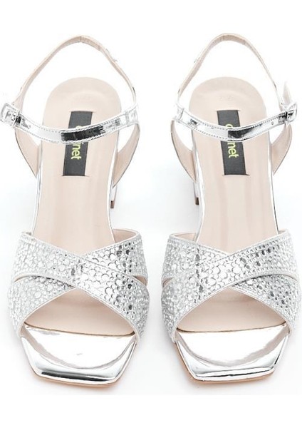 Bilekten Bantlı Kadın Topuklu Abiye Ayakkabı modelleri