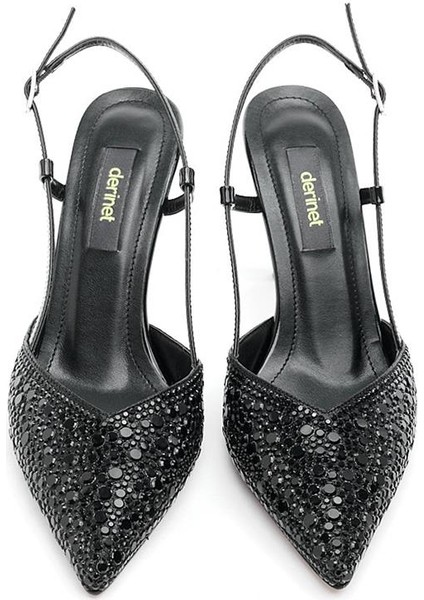 Pullu Kadın Topuklu Abiye Ayakkabı modelleri