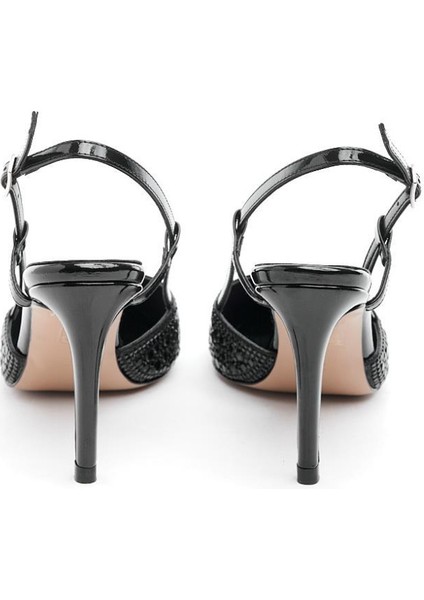 Pullu Kadın Topuklu Abiye Ayakkabı fırsatları