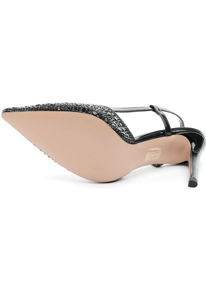 Pullu Kadın Topuklu Abiye Ayakkabı indirimleri