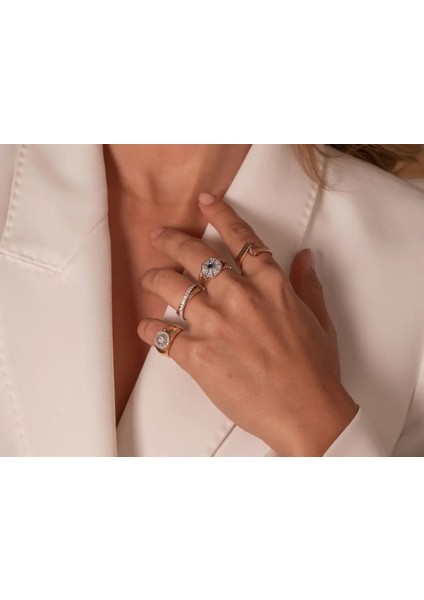 Anka 0,40CT Pırlantalı Çift Yüzük indirimleri