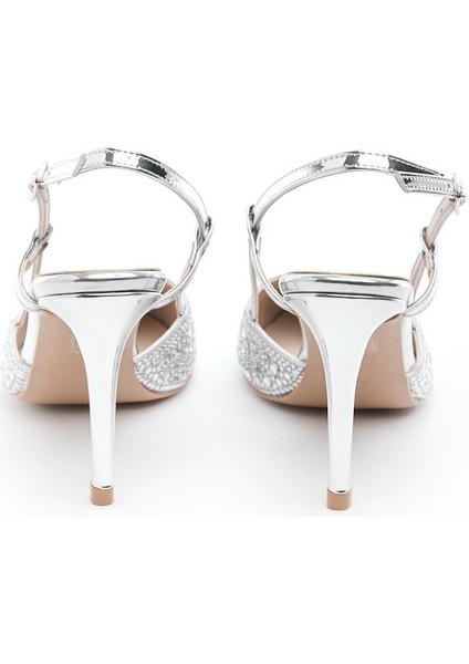 Pullu Kadın Topuklu Abiye Ayakkabı fırsatları