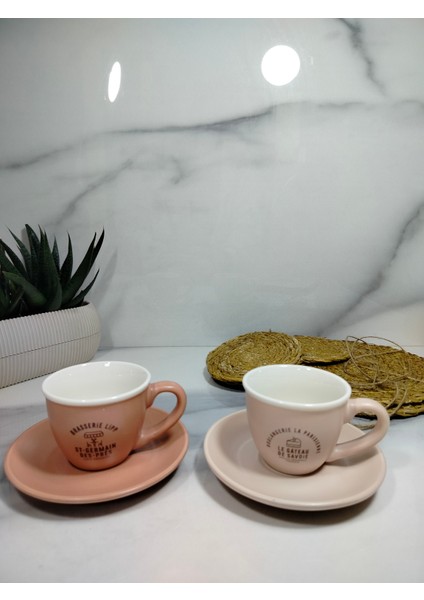 mc Grand 4 Parça Kahve Fincan Seti